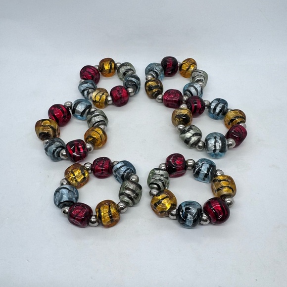 Pier 1 Imports Napkin Rings Set of 6 - Picture 1 of 6